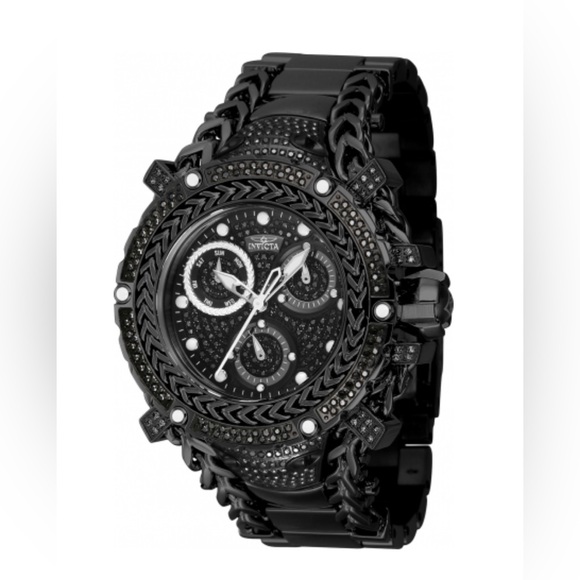 Invicta Gladiator 1.66 Carat Diamond Watch - 43.2mm, Black (41424)